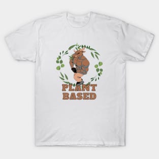 Plant Based Jacked Bull T-Shirt